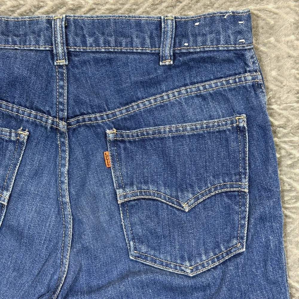 Vtg Levis Jeans Men Orange Tab 32x32/Fits 31x25 Western Straight Leg 90s
